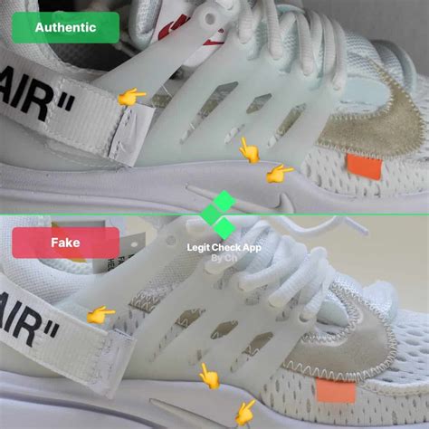 off white x nike air presto real vs fake|nike presto off white price.